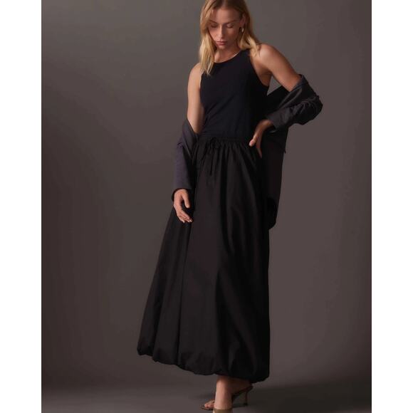 Richer Poorer Black Maxi Skirt - Picture 1 of 10